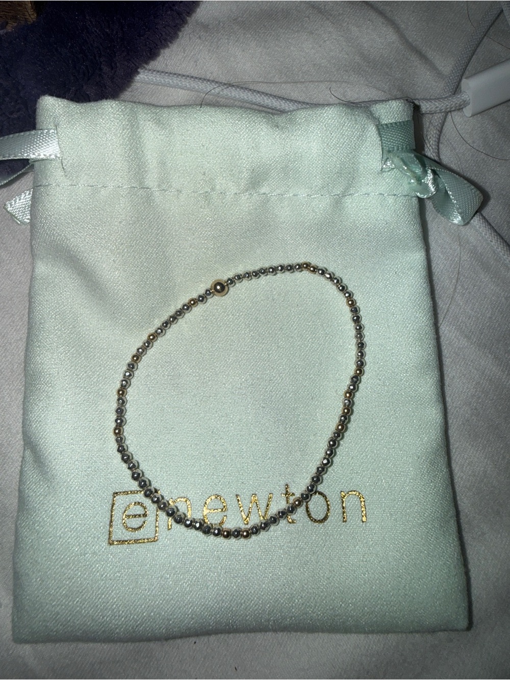 Enewton Gold and Silver Beaded Bracelet